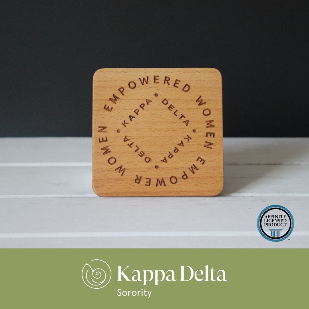 Kappa Delta KD Empowered (Set of 4 Coasters)